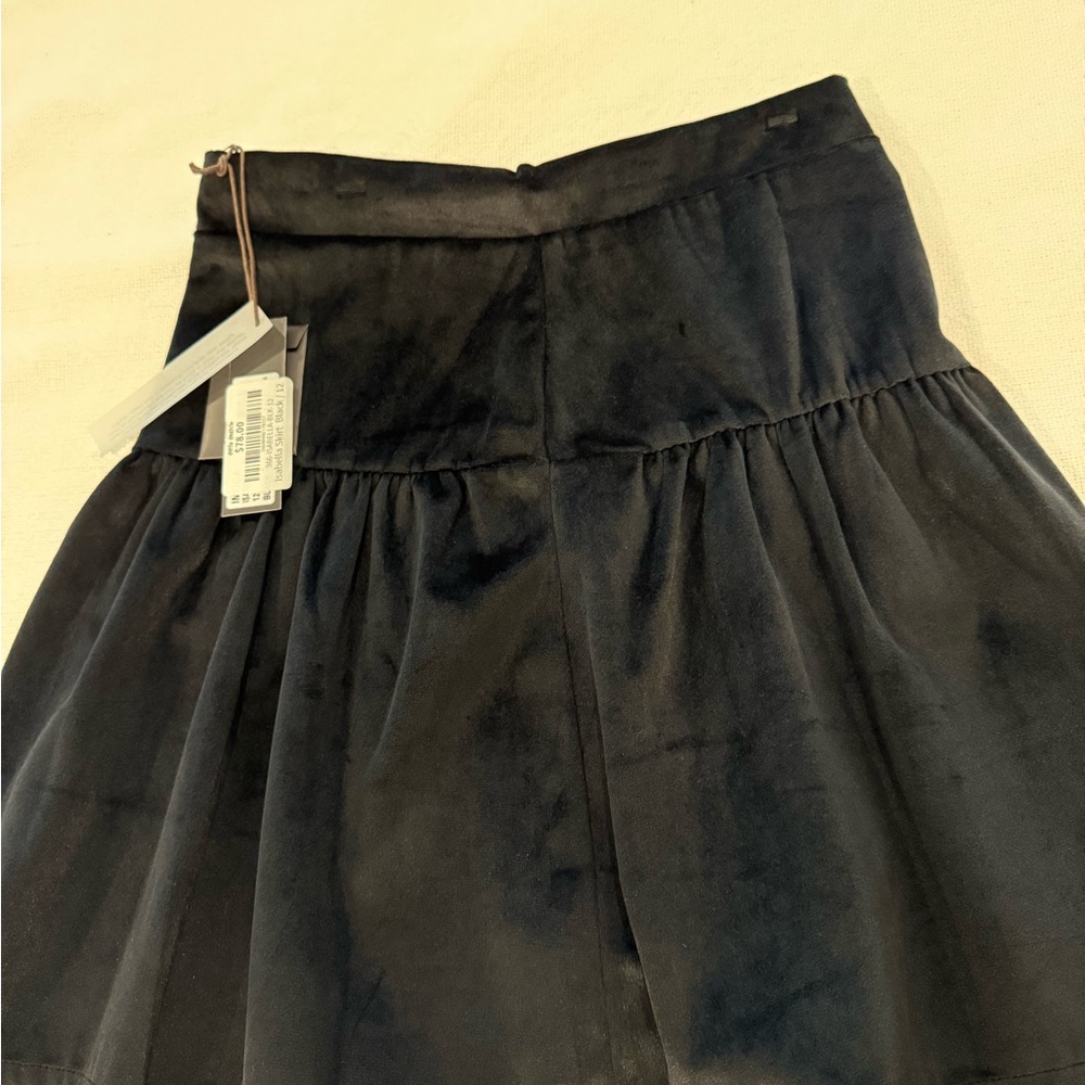 Imoga Black A-Line Skirt
